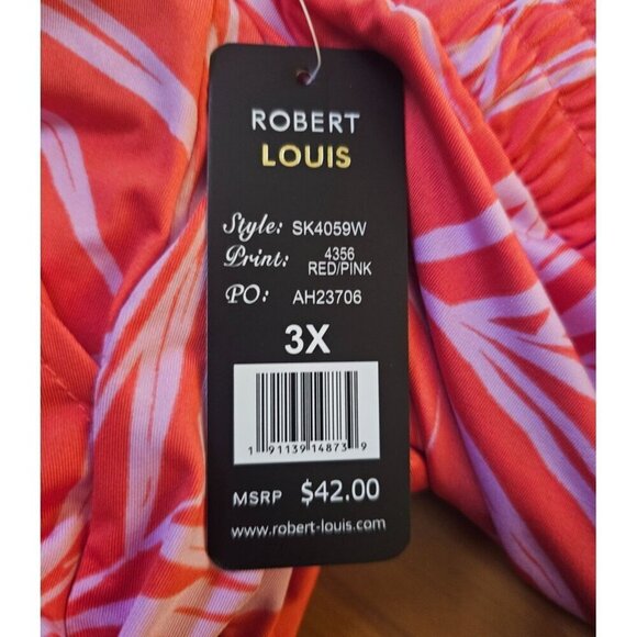 Size 3X Robert Louis Womens Tiered Maxi Summer Skirt Vacation Wear With Pockets - Picture 2 of 3